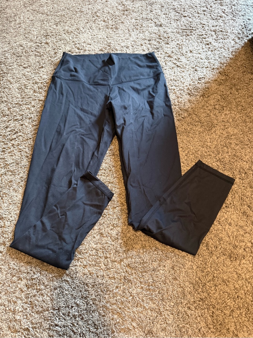 Black High-Waist Workout Leggings